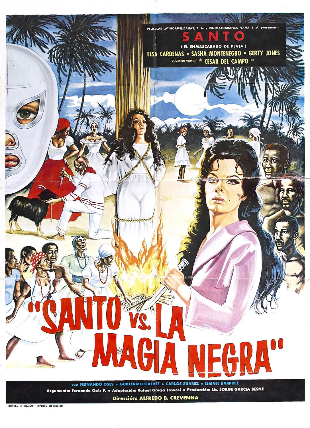 SANTO CONTRA LA MAGIA NEGRA